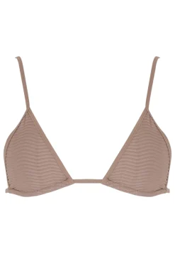 Bind Tri Bikini Top - Natural Wave