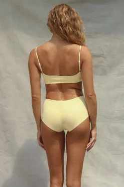 Boyshort Bikini Bottom - Limoncello