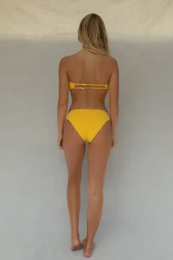 Classic Coverage Bikini Bottom - Daffodil