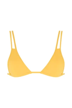 Double Strap Bikini Top - Daffodil