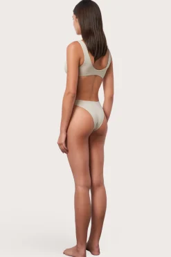 High Hip Bikini Bottom - Shimmer