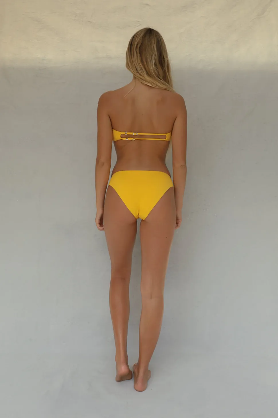 Slide Bandeau Bikini Top - Daffodil